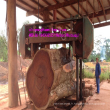Grande machine à scier à ruban horizontale en bois pour le travail du bois dur